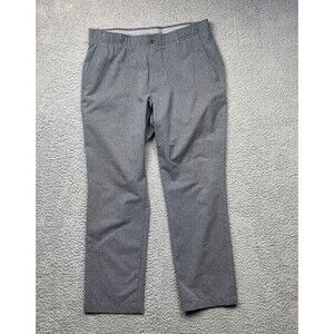 Under Armour Pants Mens 36 Gray Golf Vented Quick Dry Stretch